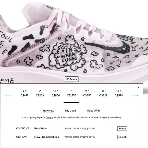 Nathan Bell x Zoom Fly SP 'Doodles' - Picture 4 of 8